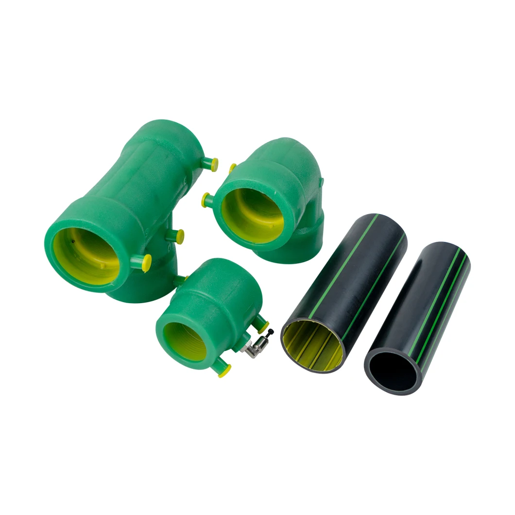 Double Layer HDPE Electrofusion Fittings for Oil Pipe System